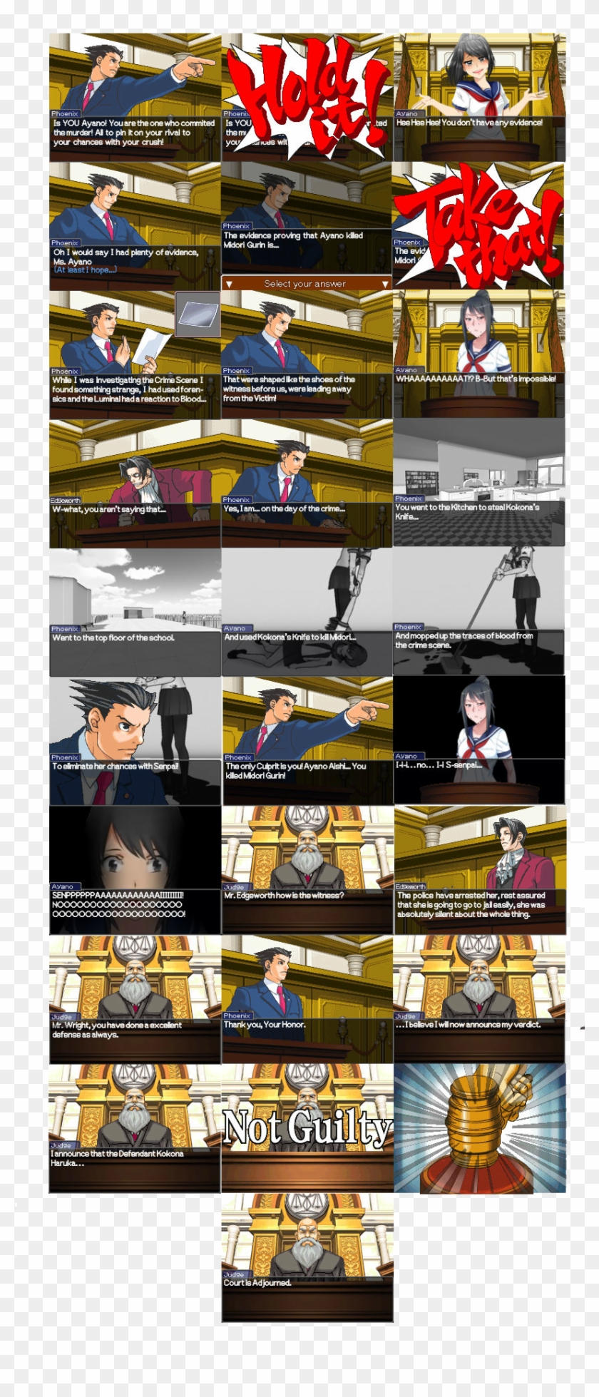 Yes, This Is Phoenix Wright V - Phoenix Wright Clipart