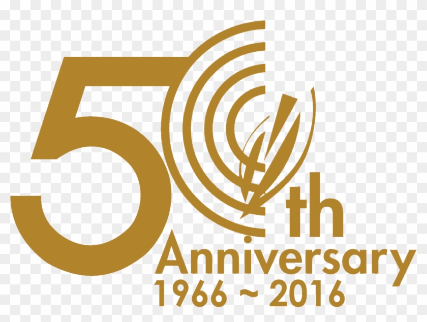 50th Anniversary Png - 50th Founding Anniversary Clipart #2599899