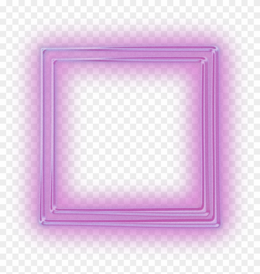 Square Squares Kare Frame - Neon Square Transparent Background Clipart #260127