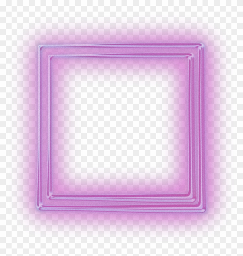 Square Squares Kare Frame - Neon Square Transparent Background Clipart #260127