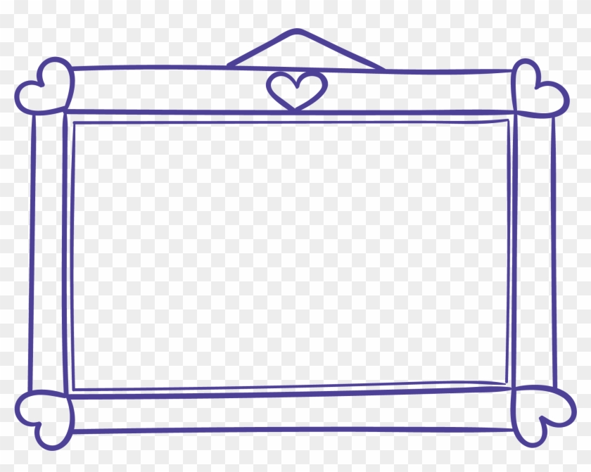 Drawn Square Border - Hand Drawn Border Transparent Clipart