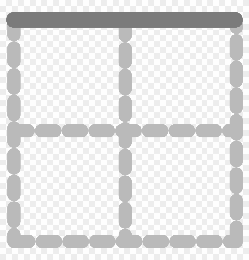Barbed Wire Rounded Square Frame Border Icons Png - Borders Icon Clipart #260279