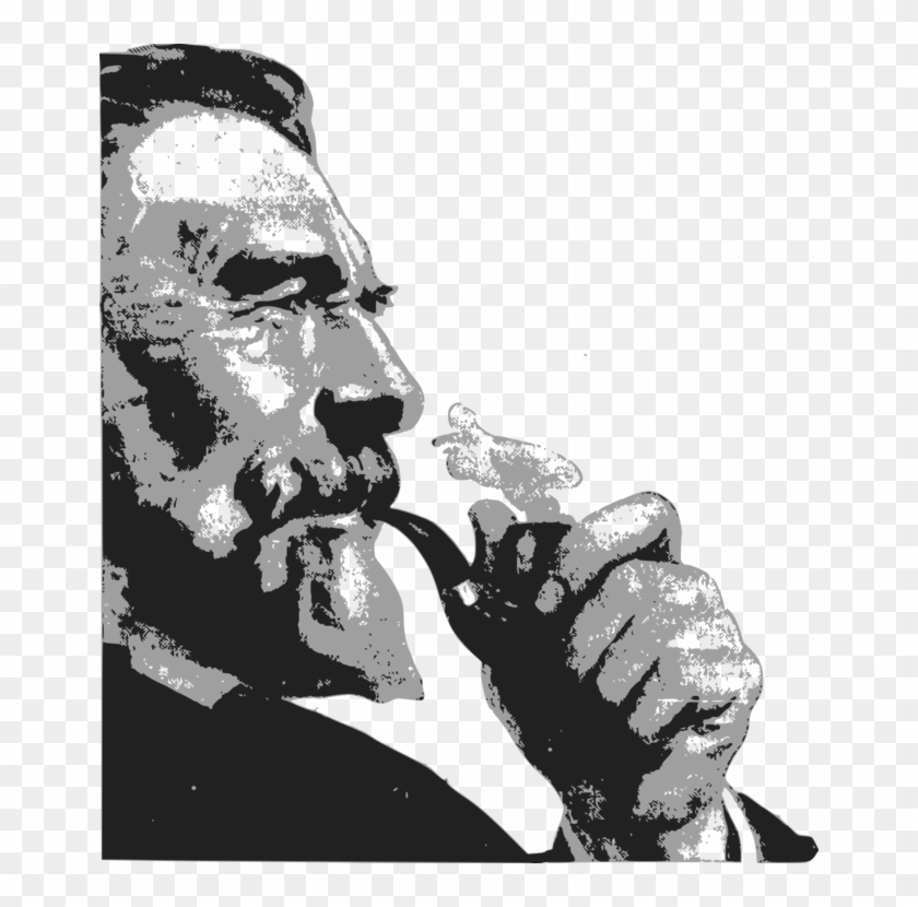 Tobacco Pipe Pipe Smoking Smoking Pipe Smoke - Pipe Smoking Clipart - Png Download #260310