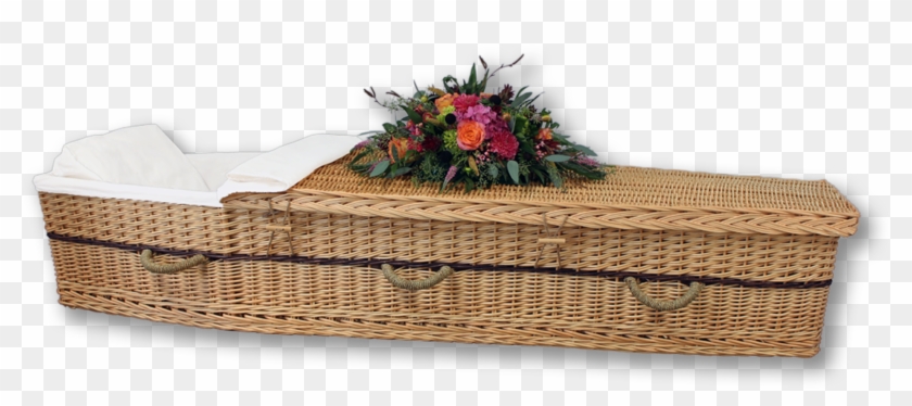 Six-point Willow Coffin - Wicker Clipart #260379