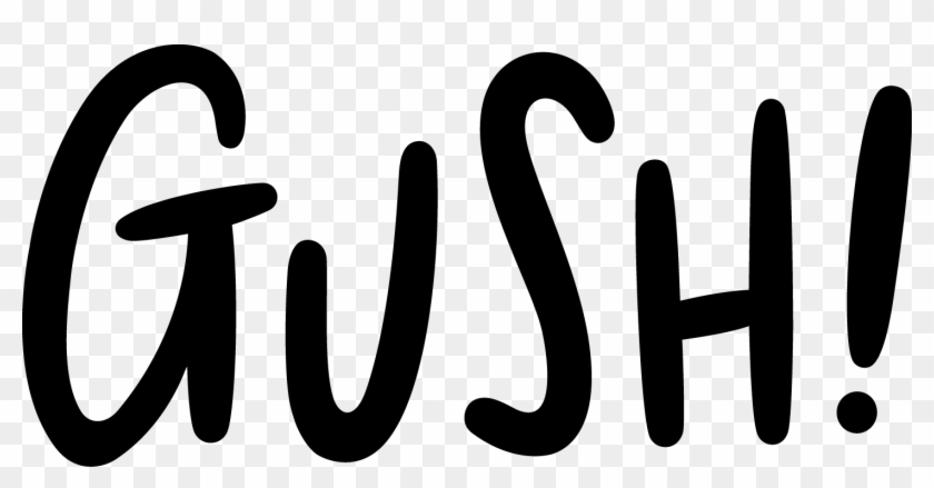 Go With Gush, Go With The Good Stuff - Gush Paint Logo Clipart #260424