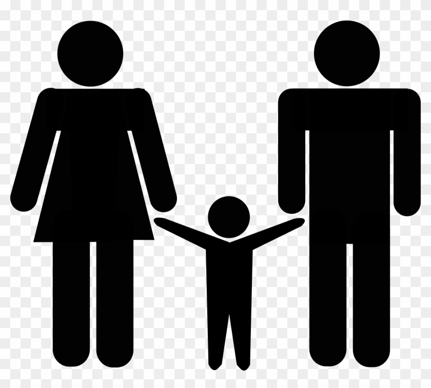 Free Icons Png - Family Bathroom Sign Png Clipart
