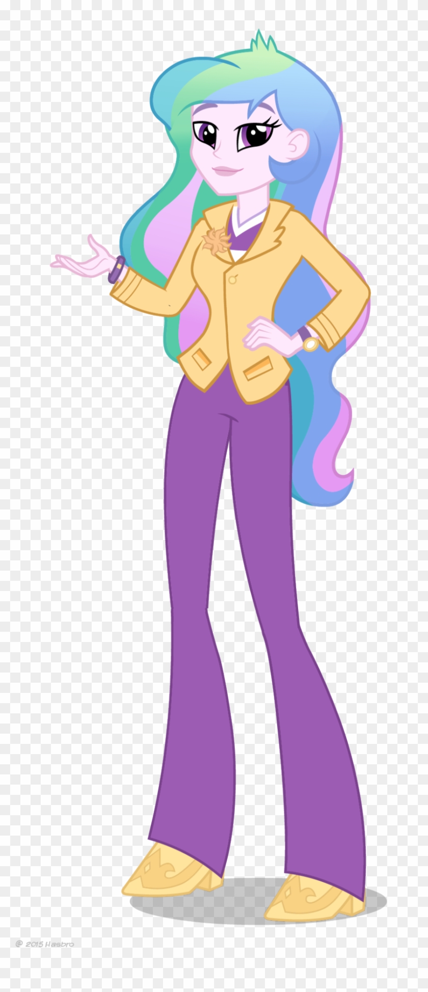 Equestria Girls Principal Celestia Artwork - My Little Pony: Equestria Girls – Legend Of Everfree Clipart #260638