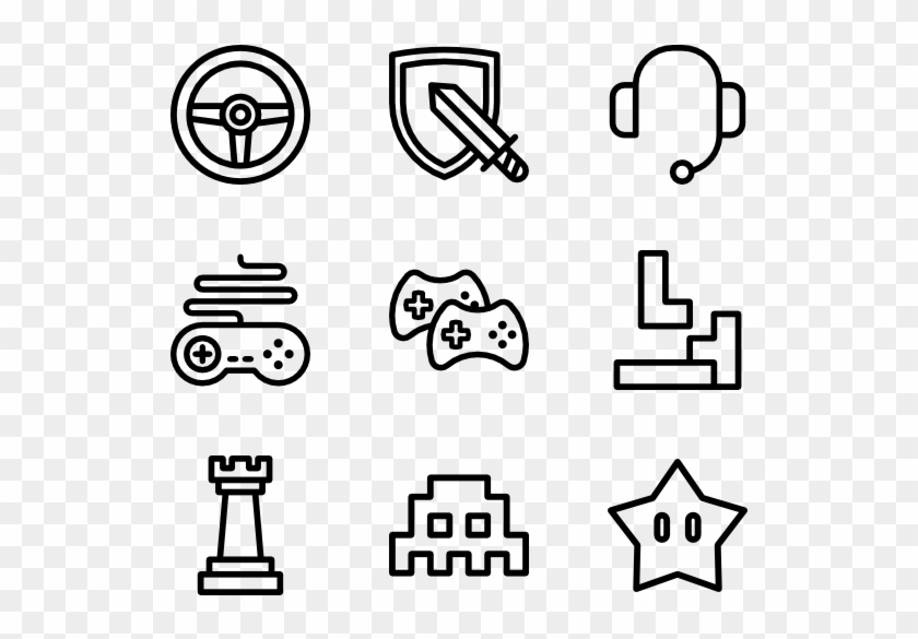 Image Transparent Stock Video Games Icon Packs Svg - Friend Icon Transparent Background Clipart