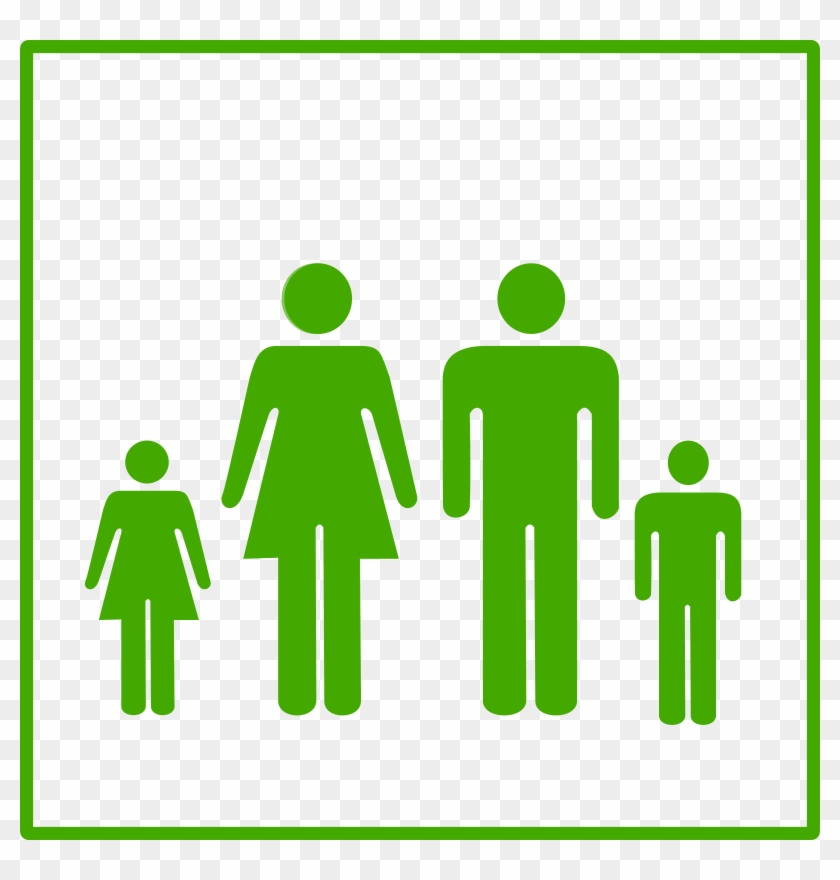 Free Icons Png - Green Family Clipart #260759