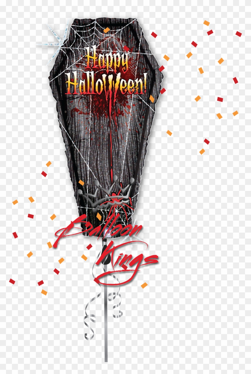 Dracula Coffin - Poster Clipart #261153