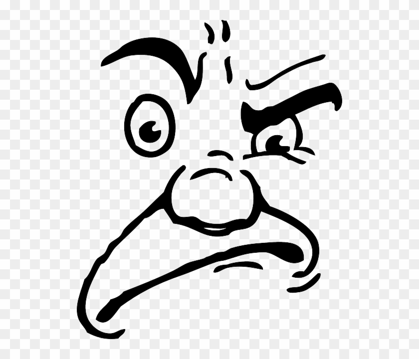 Annoyed Face Free Pictures Angry Images Found Png - Sneer Clipart Transparent Png #261202