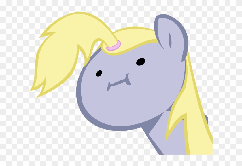 Derpy Hooves, Female, Mare, Pegasus, Pony, Reaction - Cartoon Clipart #261287