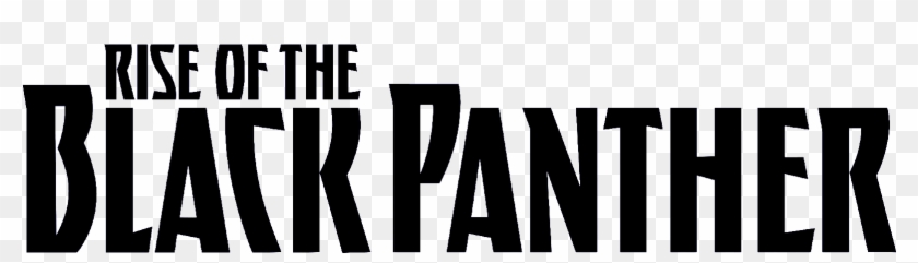 Rise Of The Black Panther Logo - Poster Clipart #261377