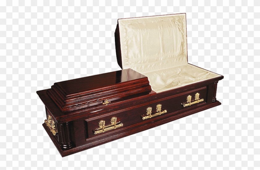 Windsor Coffin - Mahogany Coffin Clipart #261398