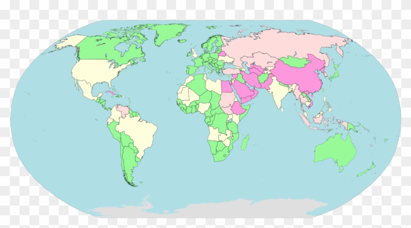 Internet Censorship And Surveillance By Country [62][63][ - Internet Censorship World Map Clipart