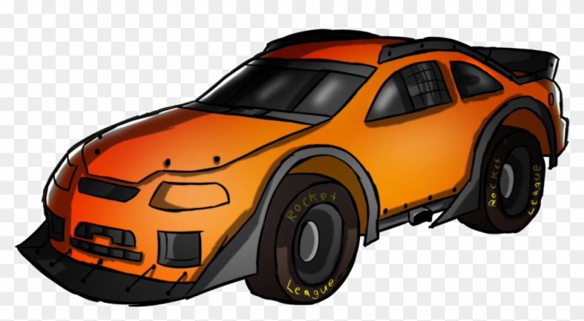 1191 X 671 6 - Rocket League Orange Car Clipart