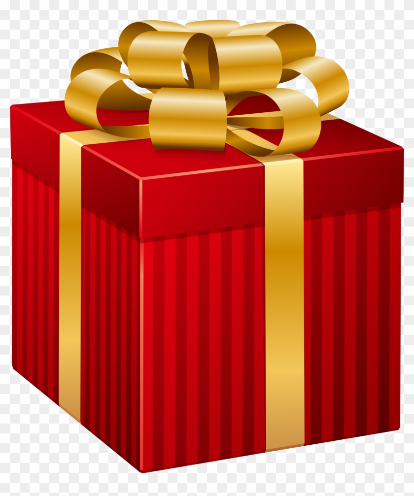 Christmas Gift Box Png Clipart #262136