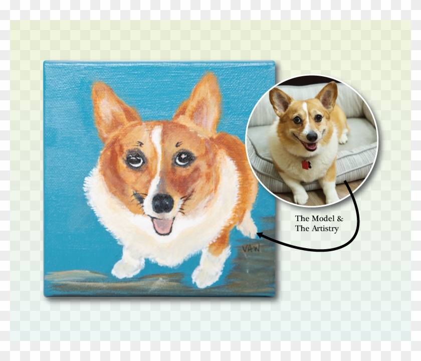 Bella Corgi - Pembroke Welsh Corgi Clipart