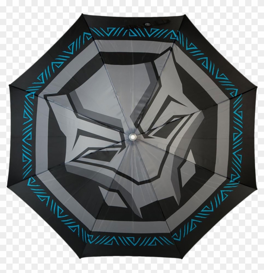 Black - Black Panther Umbrella Clipart