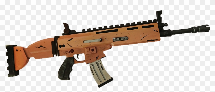 Scar Aoturifle With Moving Parts - Fortnite Scar Clipart