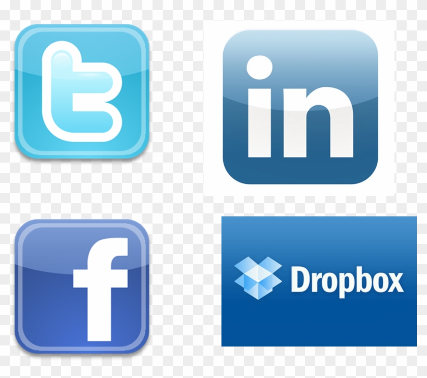 Twiter Linkedin And Icon &ndash Free Icons - Facebook And Instagram Logo Together Clipart #262803