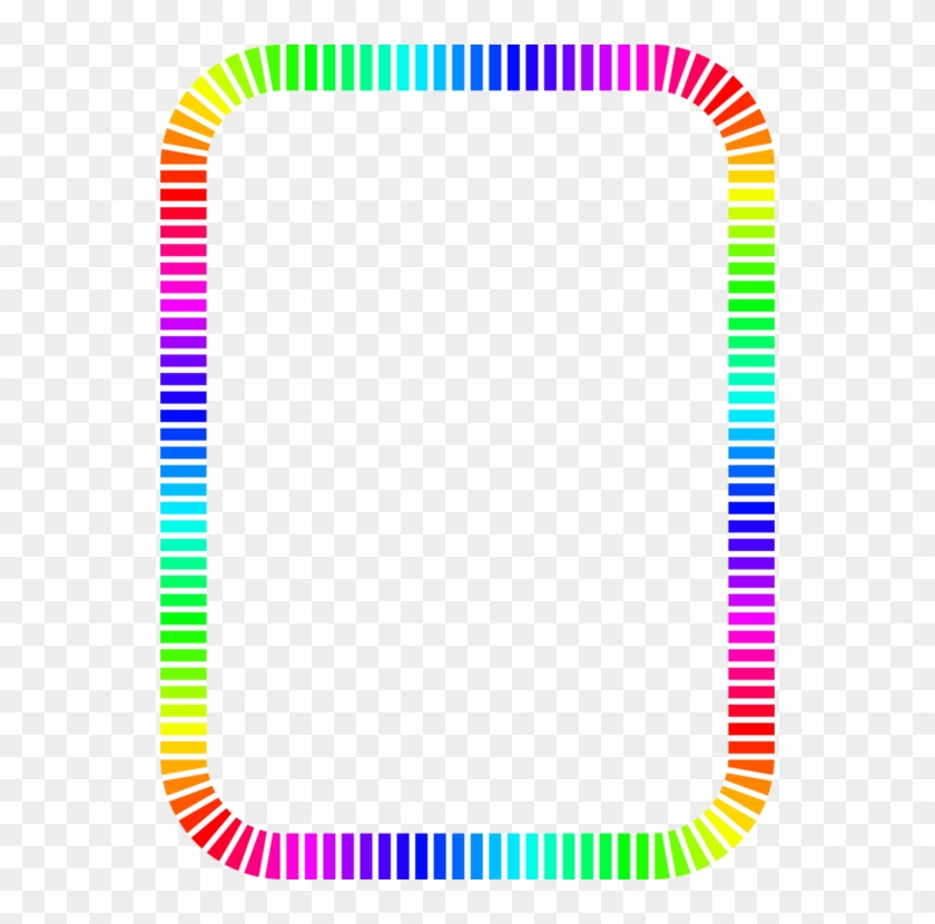 Picture Frames Color Podcast Red Composition - Color Frame Clip Art - Png Download