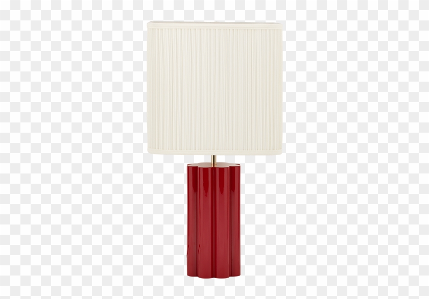 Red Gioia Table Lamp - Lampshade Clipart