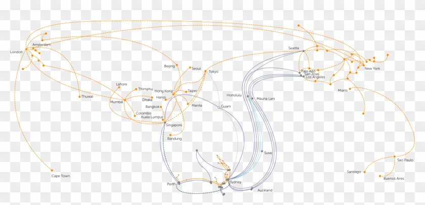 Our High-speed Advanced Research And Education Network - Map Clipart #263063