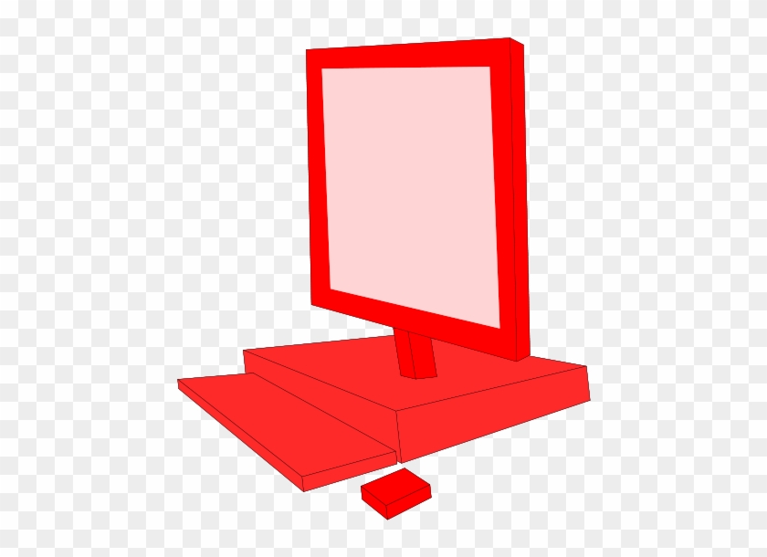 How To Set Use Red Computer Svg Vector Clipart #263115