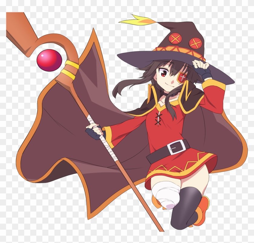 Megumin - Konosuba Megumin Clipart #263140