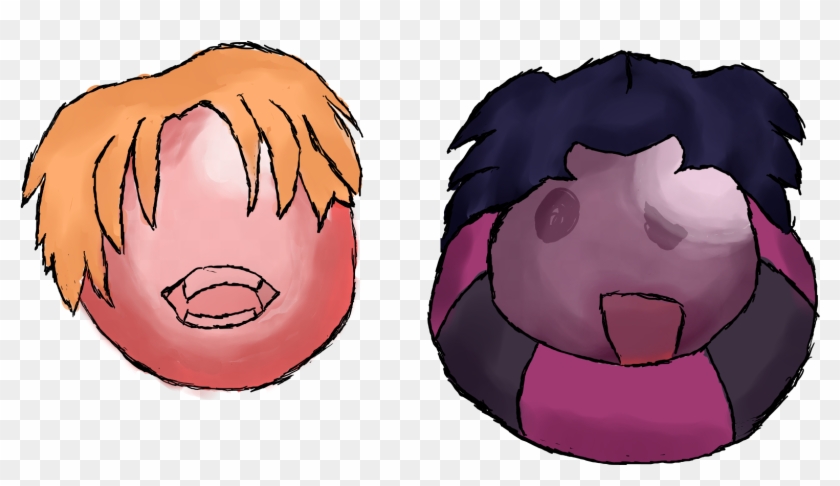 Ocand His Friend Brought A Big Black Tentacle Marble - Cartoon Clipart