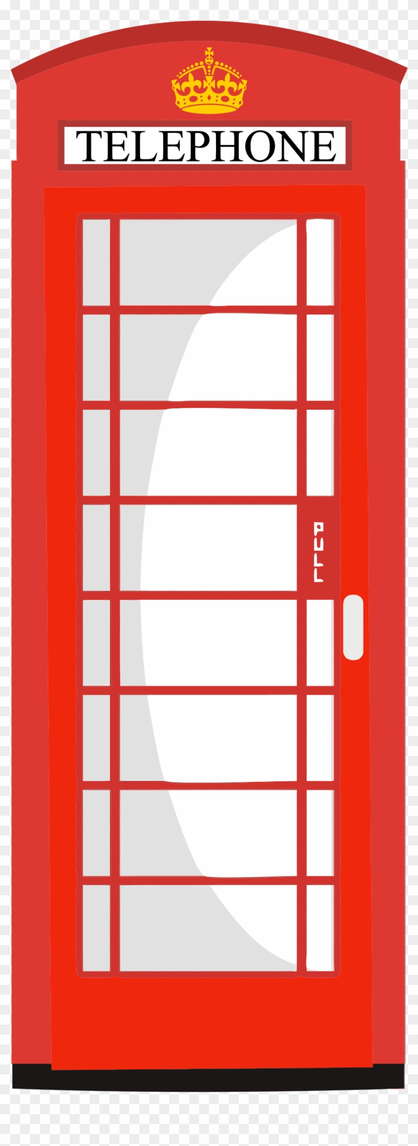 Big Image Png Ⓒ - Red Phone Booth Clipart Transparent Png