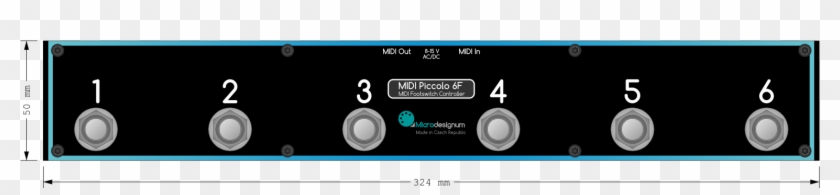 Midi Piccolo 6f - Electronics Clipart #263389