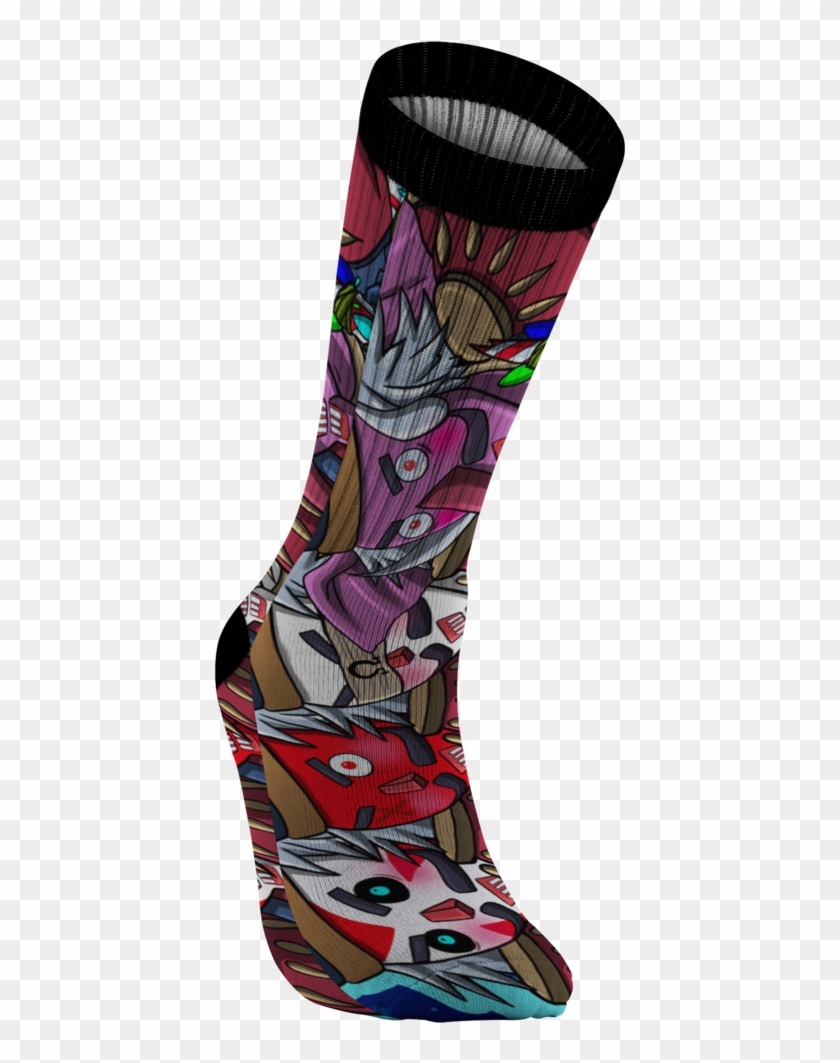 Fortnite "stage Of Crackshot" Socks - Sock Clipart #263478