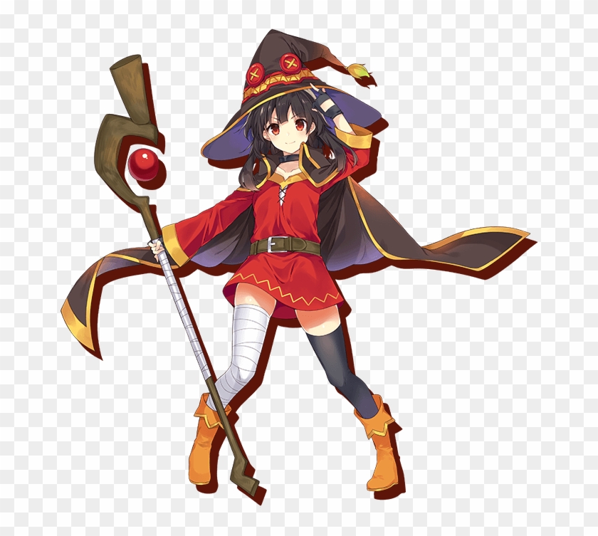 Megumin Ange Vierge - Cartoon Clipart