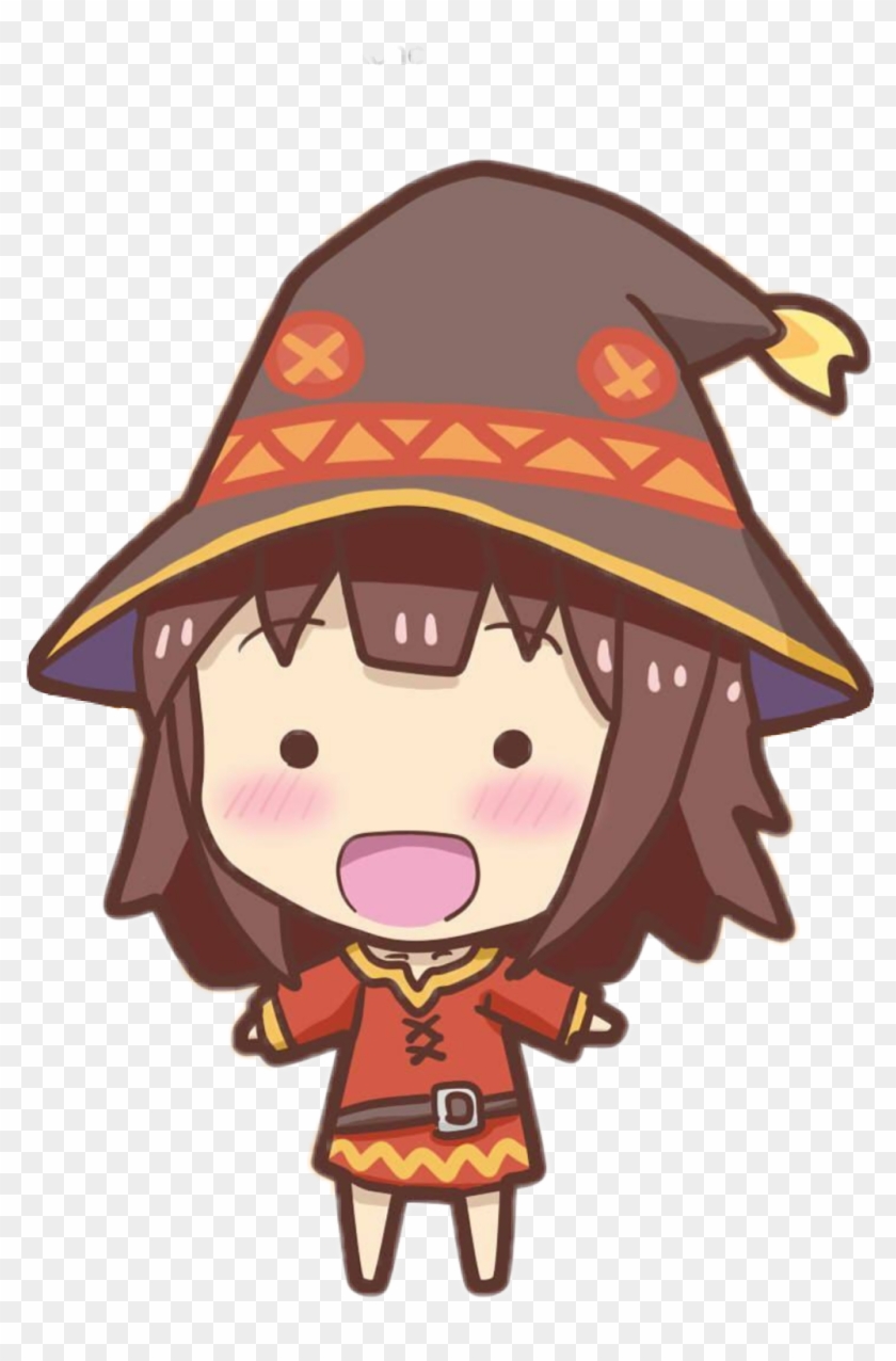 Chibi Megumin Sticker - Megumin Chibi Png Clipart