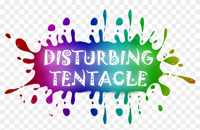 Disturbing Tentacle 🦑 - Tache D Encre Bleu Clipart #263638