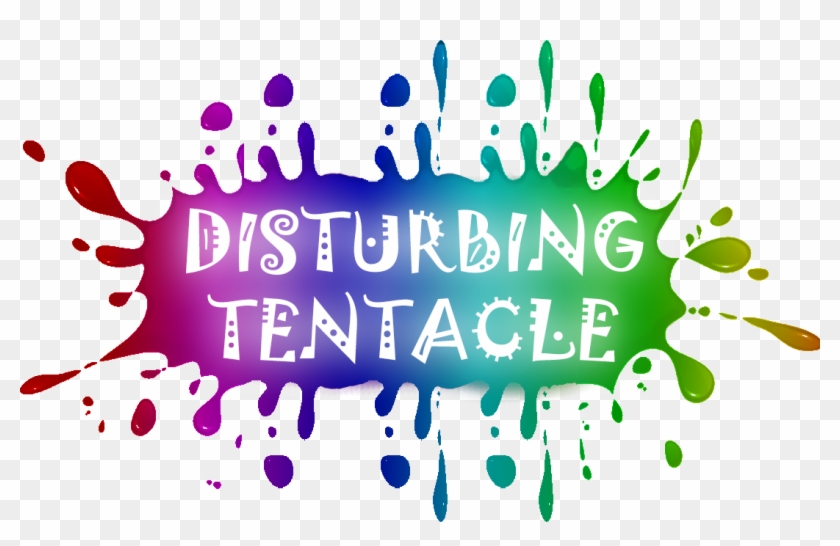 Disturbing Tentacle 🦑 - Tache D Encre Bleu Clipart