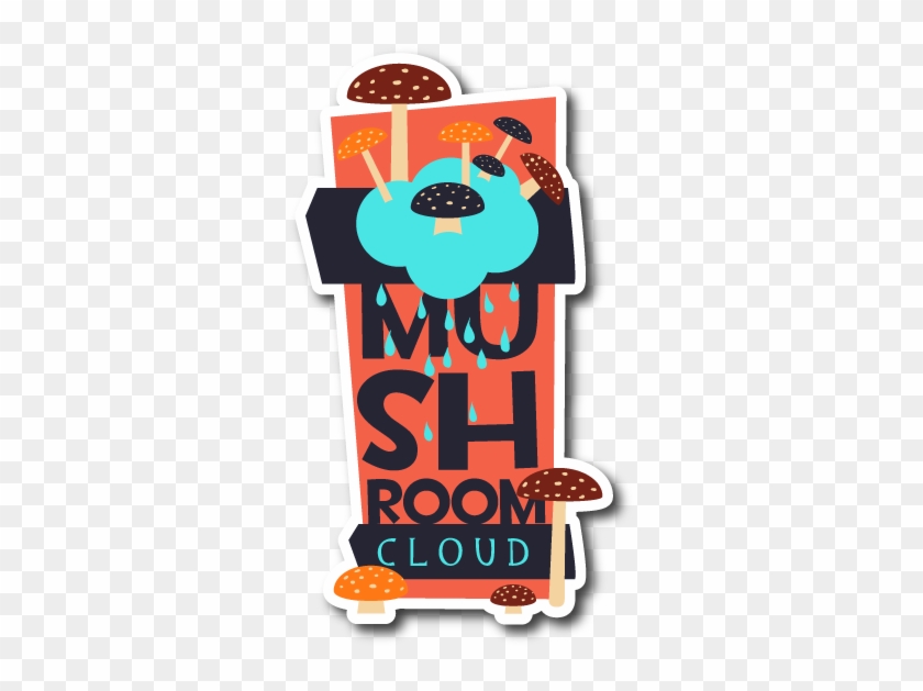 Mushroom Cloud Sticker - Illustration Clipart #263667