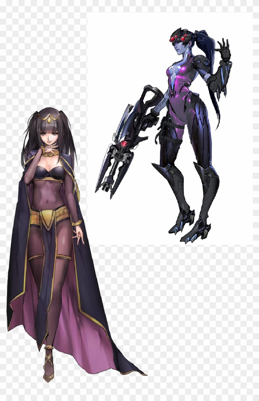 Widowmaker X Tharja - Widowmaker Overwatch Clipart #263695