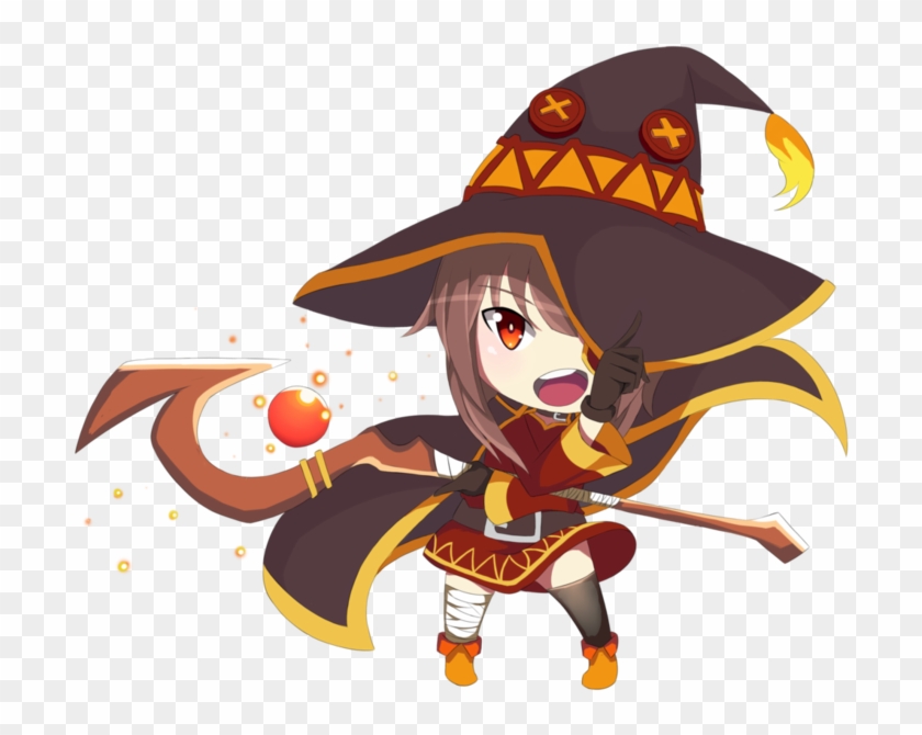 Chibi Megumin - Megumin Chibi Png Clipart #263722