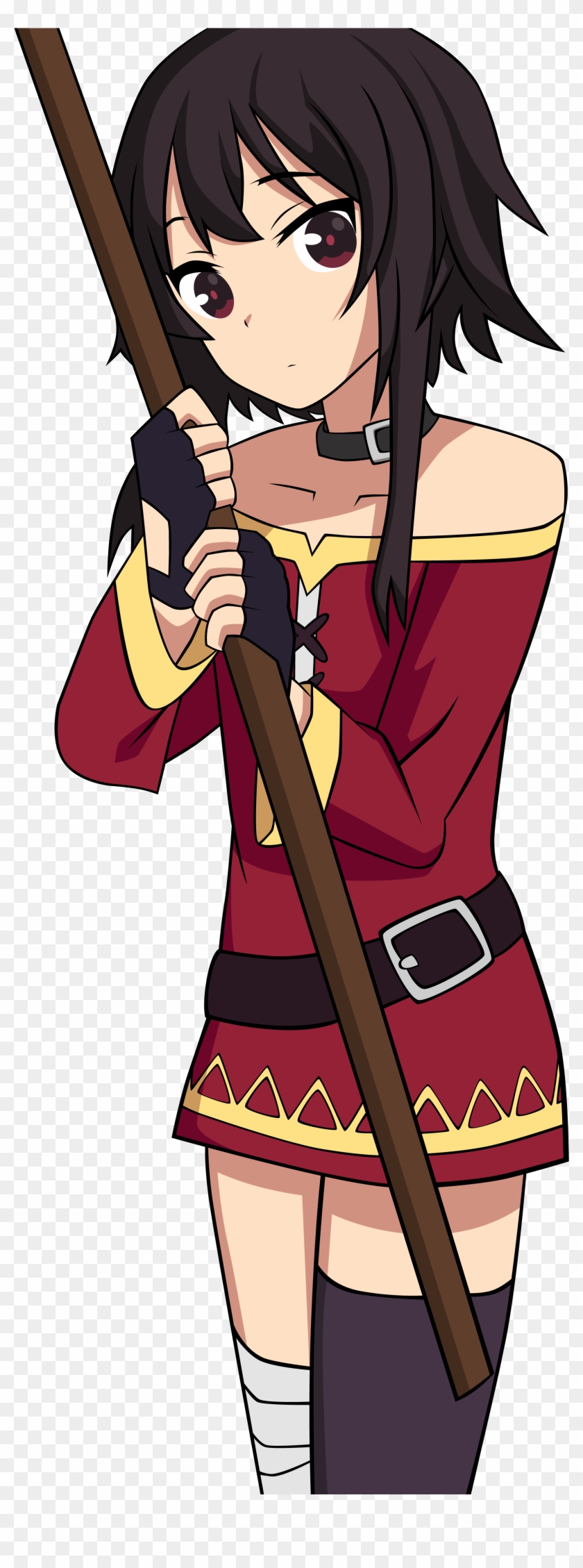 [oc] Megumin Vector - Cartoon Clipart