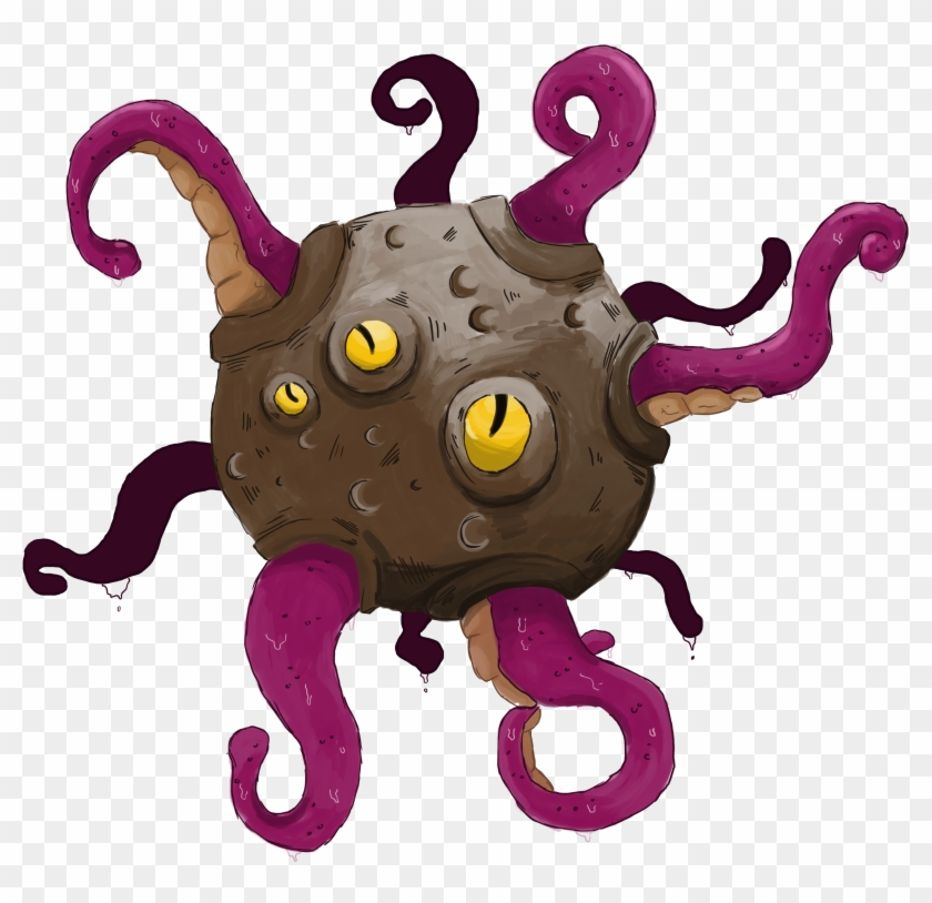 Tentacle Comet - Starbound Tentacle Comet Clipart