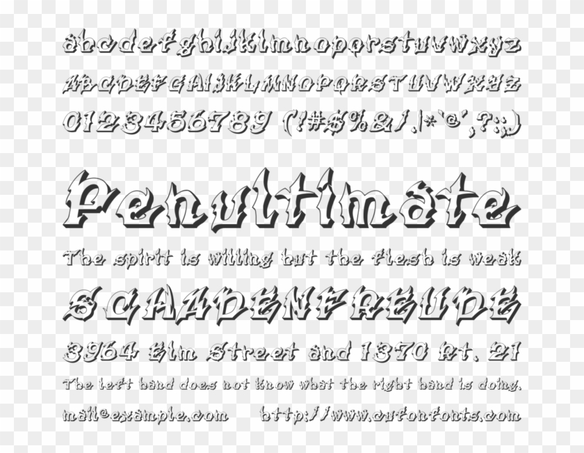 Xanax Font Preview - Bojonegoro Regency Clipart