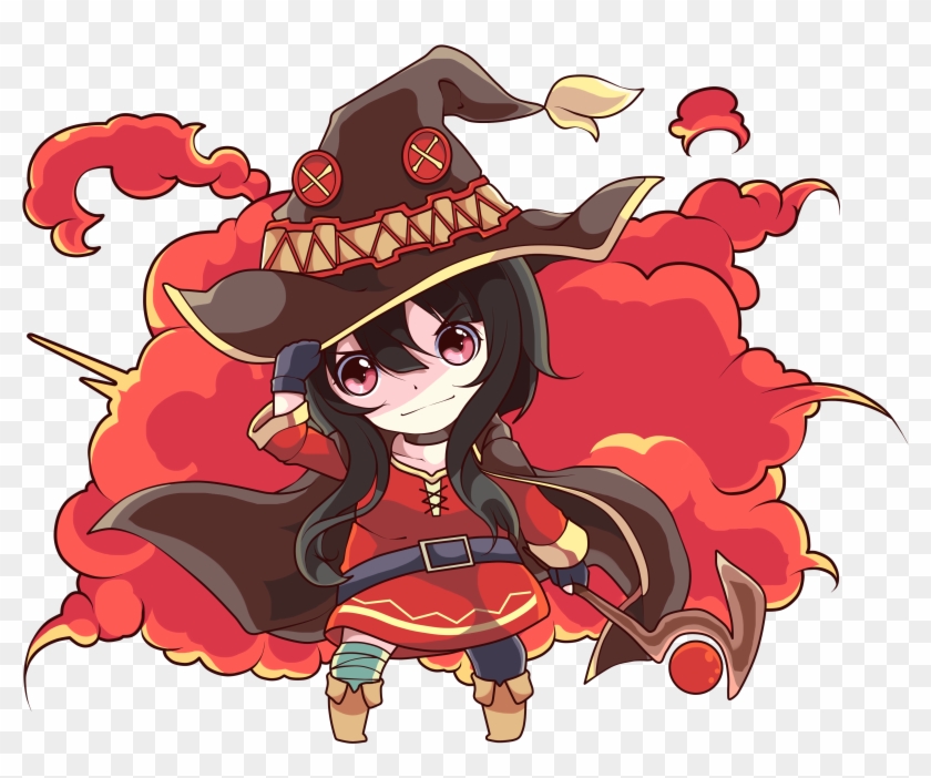 Megumin,kono Subarashii Sekai Ni Shukufuku Wo ,anime,аниме - Anime Konosuba Wallpaper Iphone Clipart