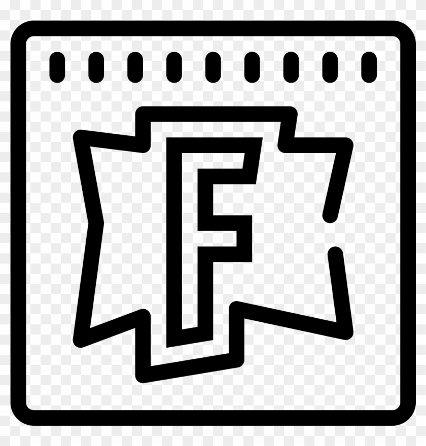 Cones Download Gratuito Em Png E Icon - F De Fortnite Png Clipart