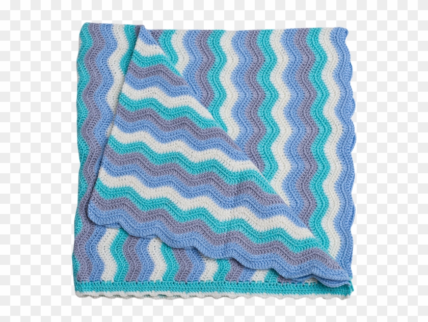 Baby Ripple Blanket Blue Jay - Transparent Blanket Clipart #264450