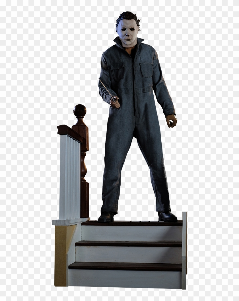 Halloween Statue Michael Myers Clipart
