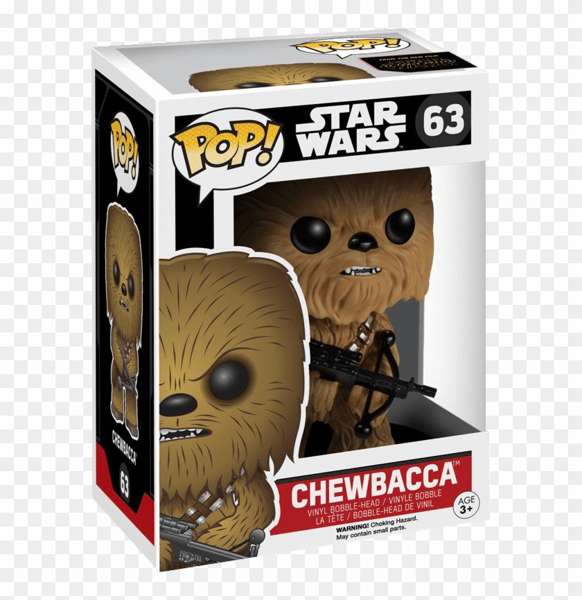 Chewbacca Vinyl Bobble-head - Chewbacca 63 Funko Pop Clipart #264807