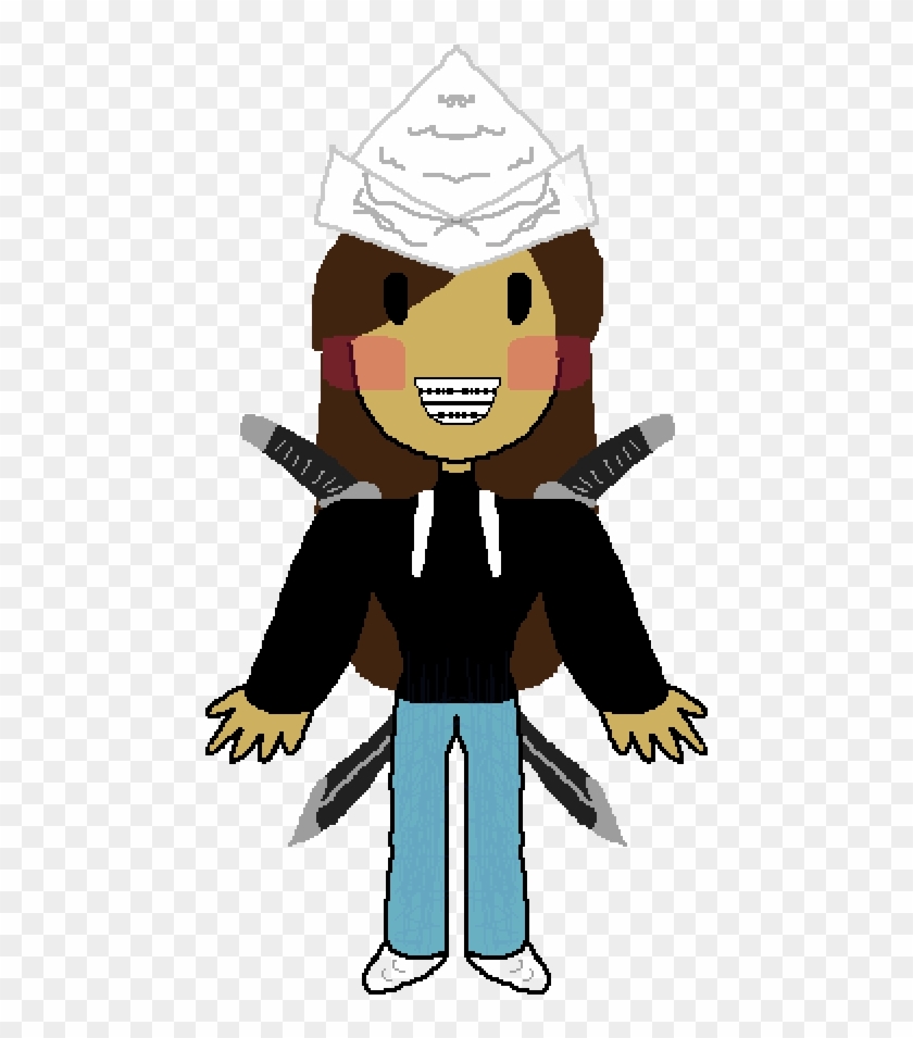 My Roblox Character Cartoon Clipart 265007 Pikpng